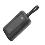 Anker Zolo Power Bank (20K, 30W, Built-In USB-C and Lightning Cable) -Black