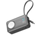Anker MagGo Power Bank (10K, 35W, For Apple Watch, Built-In USB-C) -Black