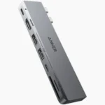 Anker 547 USB-C Hub (7-in-2, for MacBook) -Silver