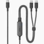 Anker 2-in-1 USB-C to USB-C Cable 140W (1.2m/4ft) -Black